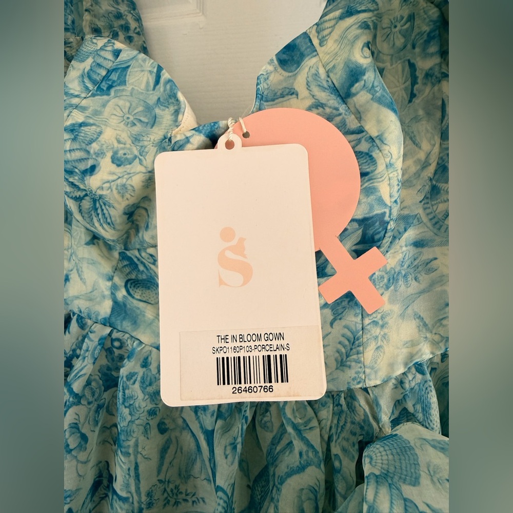 Selkie Bloom Gown - Blue - Picture 3 of 4
